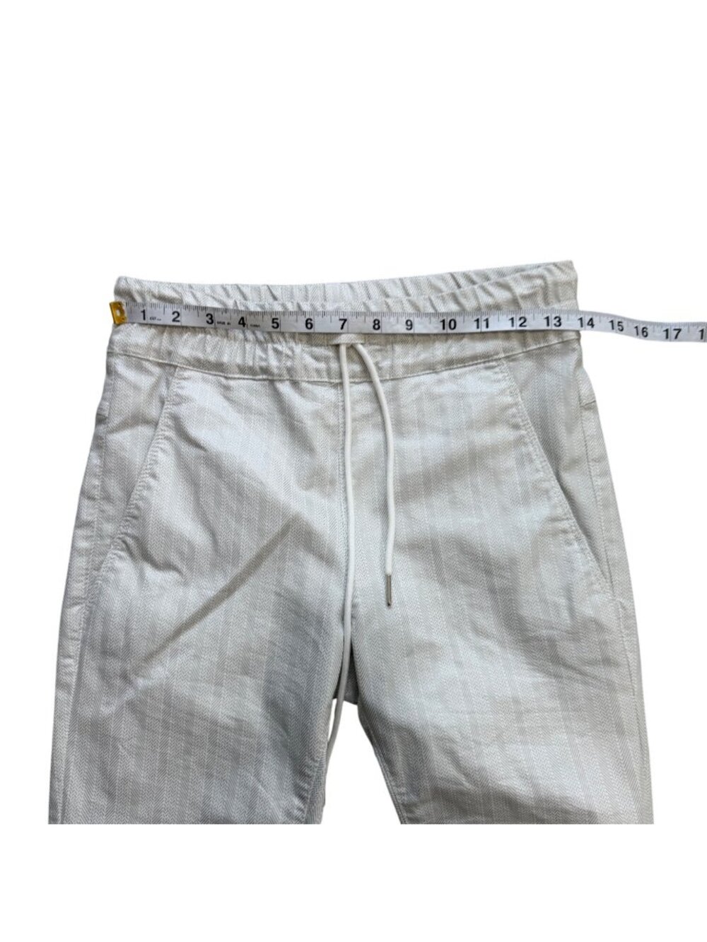 Bevy Flog Womens Size 24 Drawstring Pants With Pockets & Elastic Waistband Gray - Picture 4 of 7